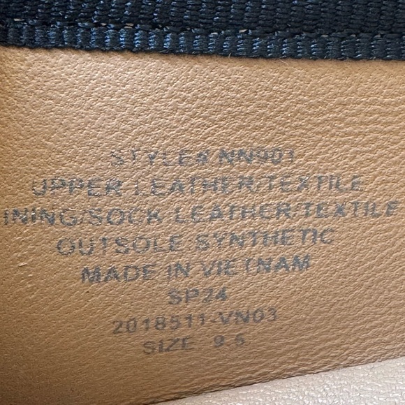 Madewell Womens The Anelise Ballet Flat Size 9.5 Black Bow NN901 Leather Slip On - Picture 8 of 10